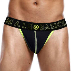 MALE BASICS String NEON MaleBasics Noir-Jaune